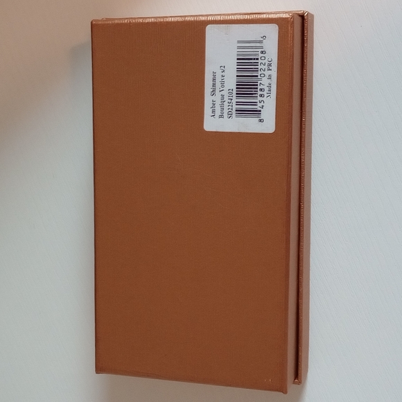 Amber Crystal Votive Candle Holder Set - Picture 8 of 8